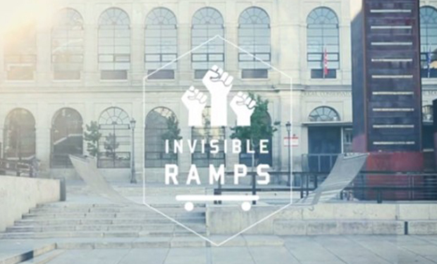Rampas de skate invisibles