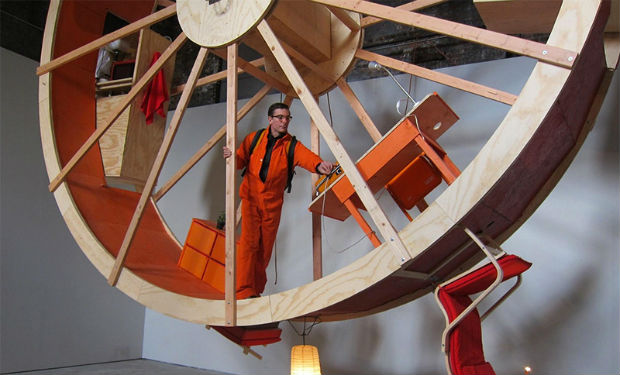 Vivir en una rueda para hámsters