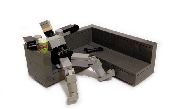 Superhéroes recreados con LEGO