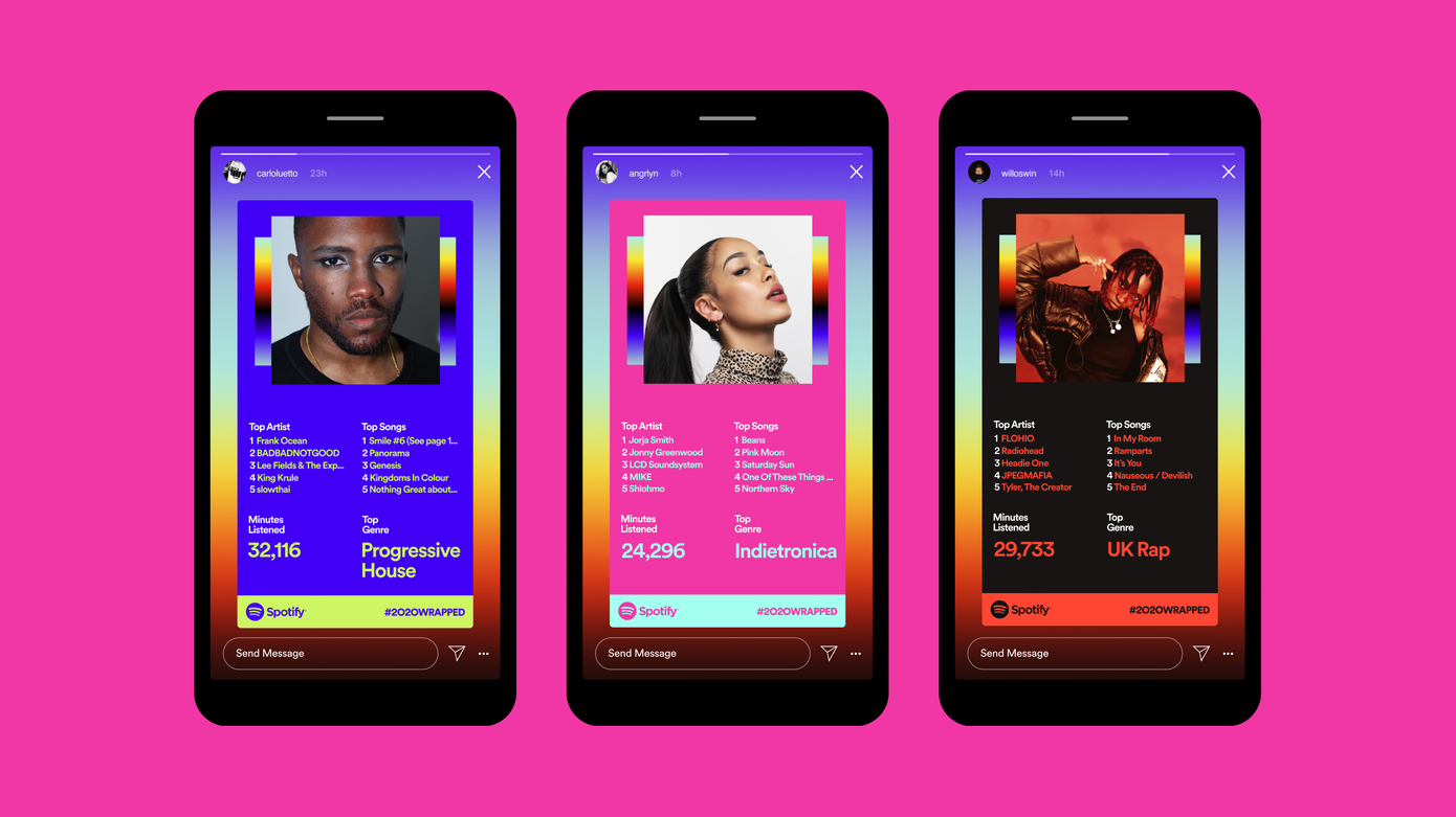 Spotify lanza ‘2020 Wrapped’ con nuevas funciones que incluyen cuestionarios, insignias e historias